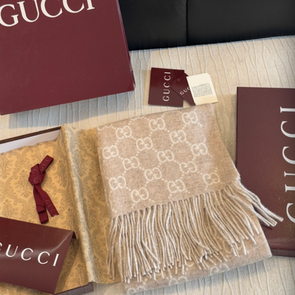GUCCI GG WOOL SCAR – 100% WOLLE – HIGH QUALITY 1:1