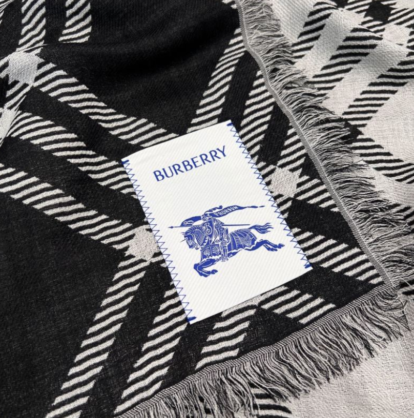 BURBERRY WOOL & CASHMERE SCARF – HIGH QUALITY 1:1