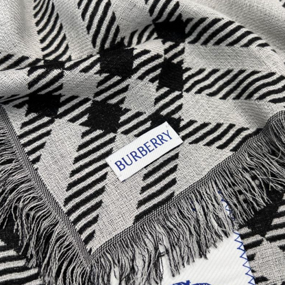 BURBERRY WOOL & CASHMERE SCARF – HIGH QUALITY 1:1