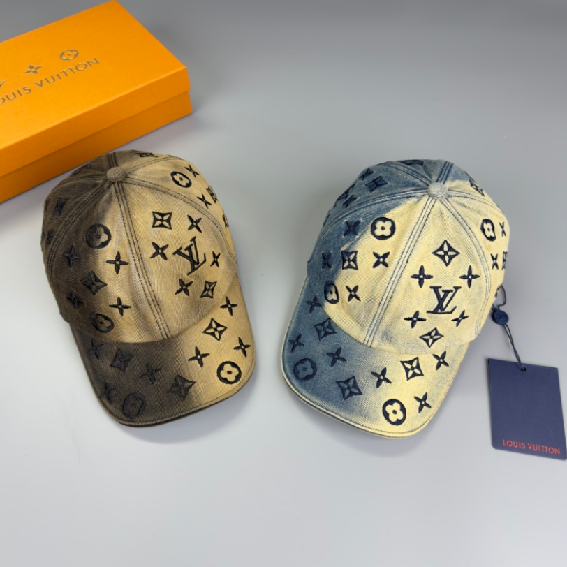 LOUIS VUITTON MONOGRAM DENIM BASEBALL CAP – HIGH QUALITY 1:1