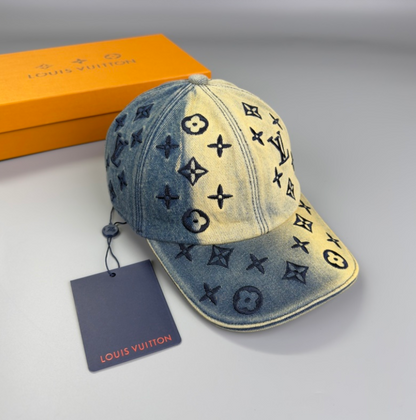 LOUIS VUITTON MONOGRAM DENIM BASEBALL CAP – HIGH QUALITY 1:1