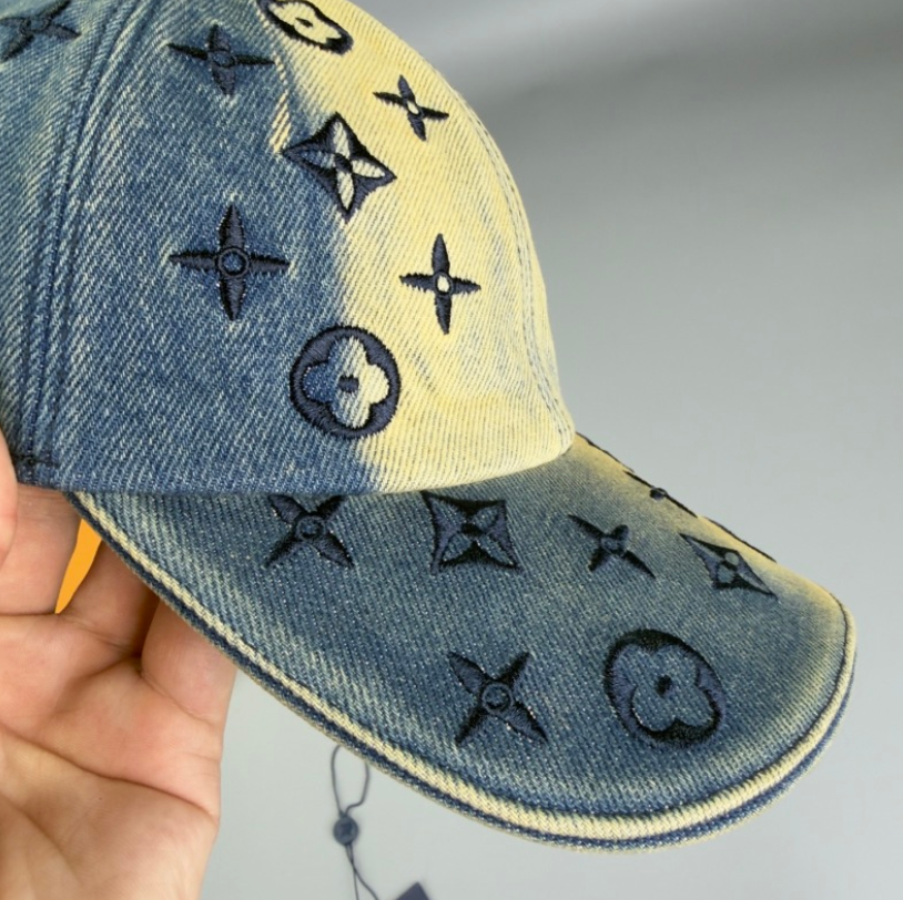 LOUIS VUITTON MONOGRAM DENIM BASEBALL CAP – HIGH QUALITY 1:1