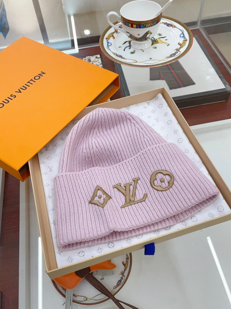 LOUIS VUITTON MONOGRAM WOOL BEANIE – HIGH QUALITY 1:1