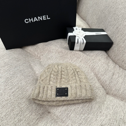 MONCLER-STYLE KNIT BEANIE – WITH & WITHOUT POM-POM – HIGH QUALITY 1:1