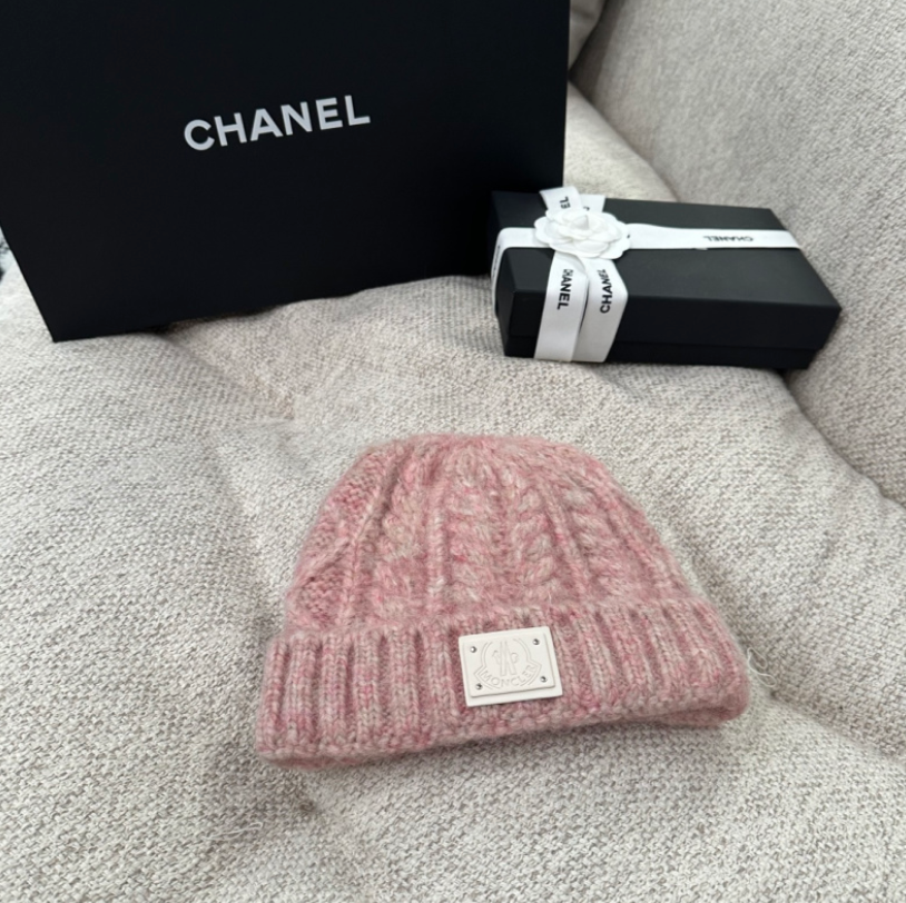 MONCLER-STYLE KNIT BEANIE – WITH & WITHOUT POM-POM – HIGH QUALITY 1:1