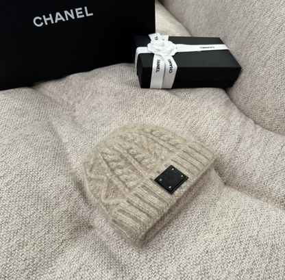 MONCLER-STYLE KNIT BEANIE – WITH & WITHOUT POM-POM – HIGH QUALITY 1:1