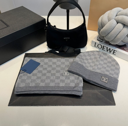 LOUIS VUITTON WINTER SET – MÜTZE & SCHAL – HIGH QUALITY 1:1