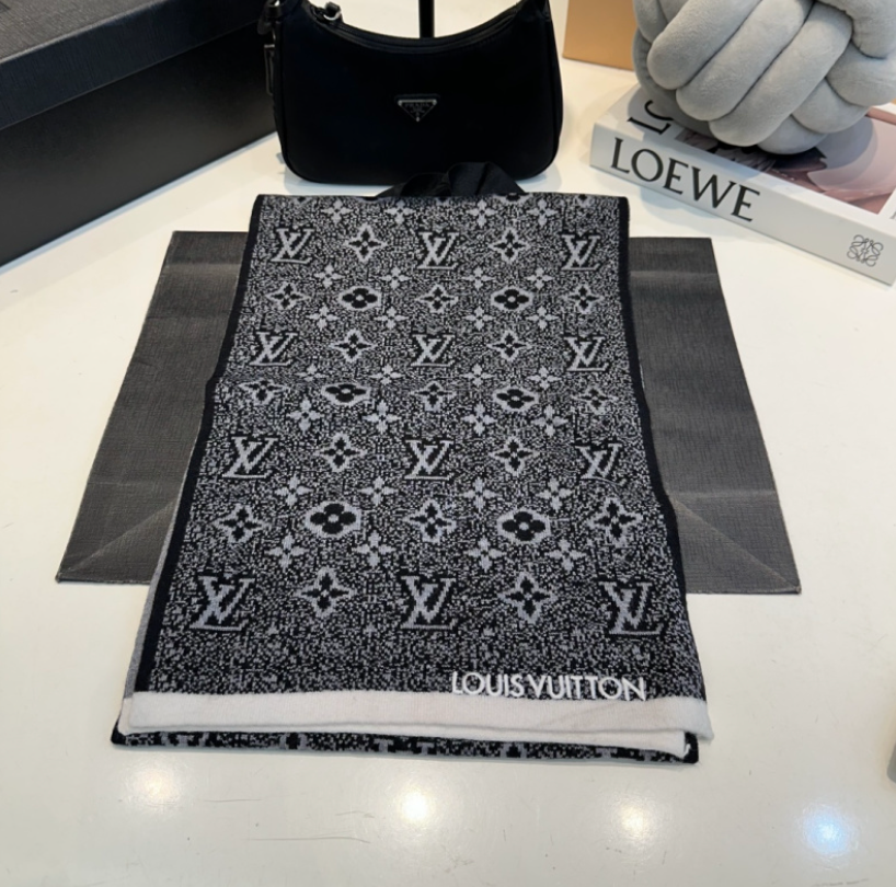 LOUIS VUITTON WINTER SET – MÜTZE & SCHAL – HIGH QUALITY 1:1