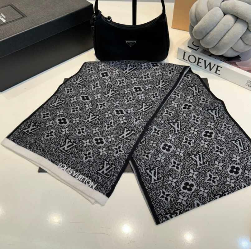 LOUIS VUITTON WINTER SET – MÜTZE & SCHAL – HIGH QUALITY 1:1