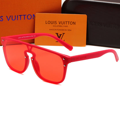 LOUIS VUITTON SHIELD AVIATOR SUNGLASSES – FULL SET – 1:1 HIGH END