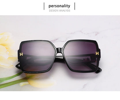 HERMÈS SQUARE FRAME BLACK SUNGLASSES – FULL SET – 1:1 HIGH END