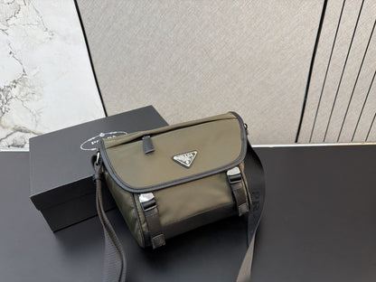 PRADA RE-NYLON SAFFIANO LEATHER SHOULDER BAG – FULL SET – 1:1 HIGH END