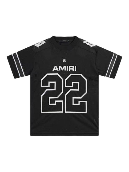 AMIRI TRIKOT JERSEY TSHIRT | HIGH END | ROT , WEIß, SCHWARZ