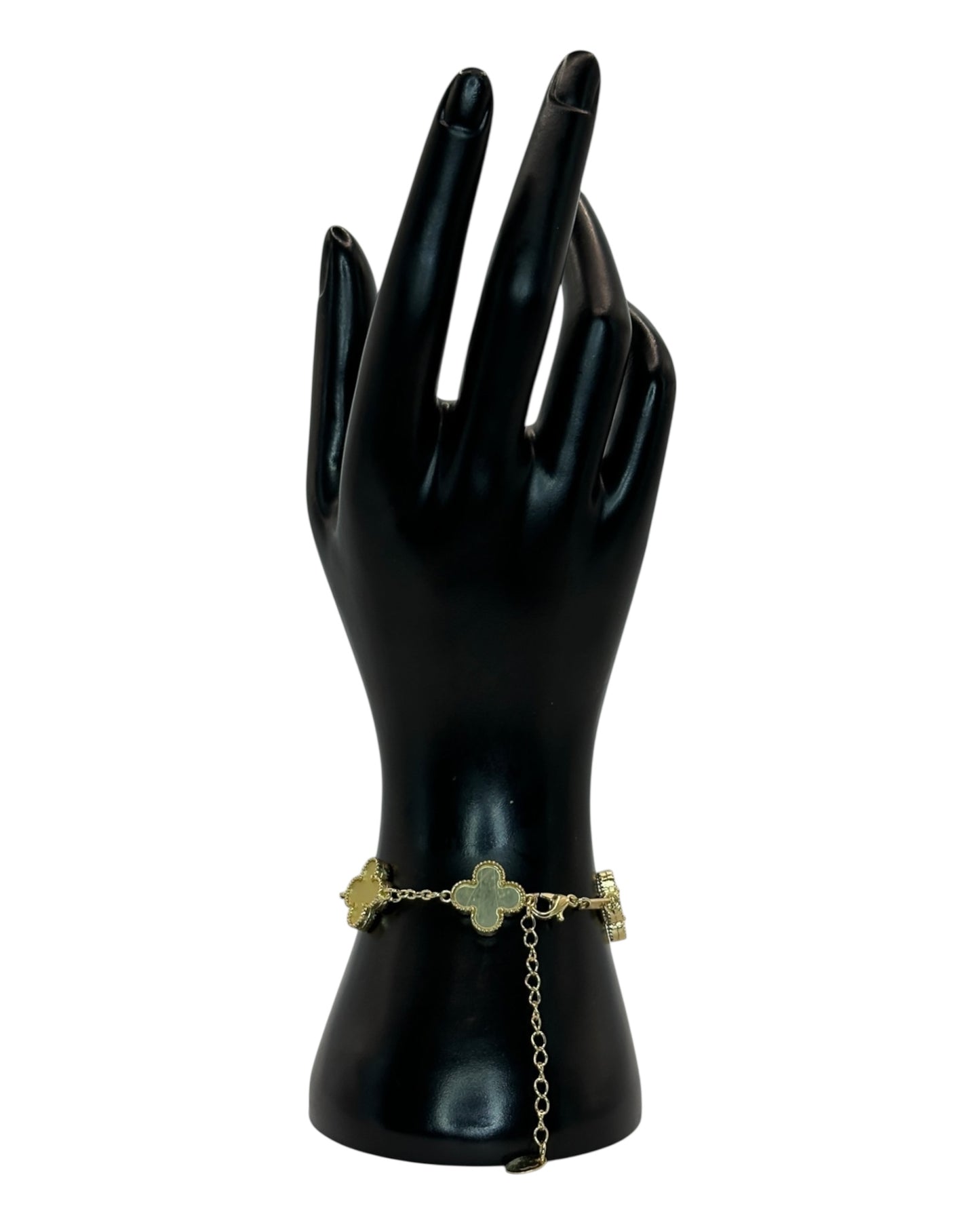 Van Cleef & Arpels Alhambra Armband mit Kleeblättern Gelb