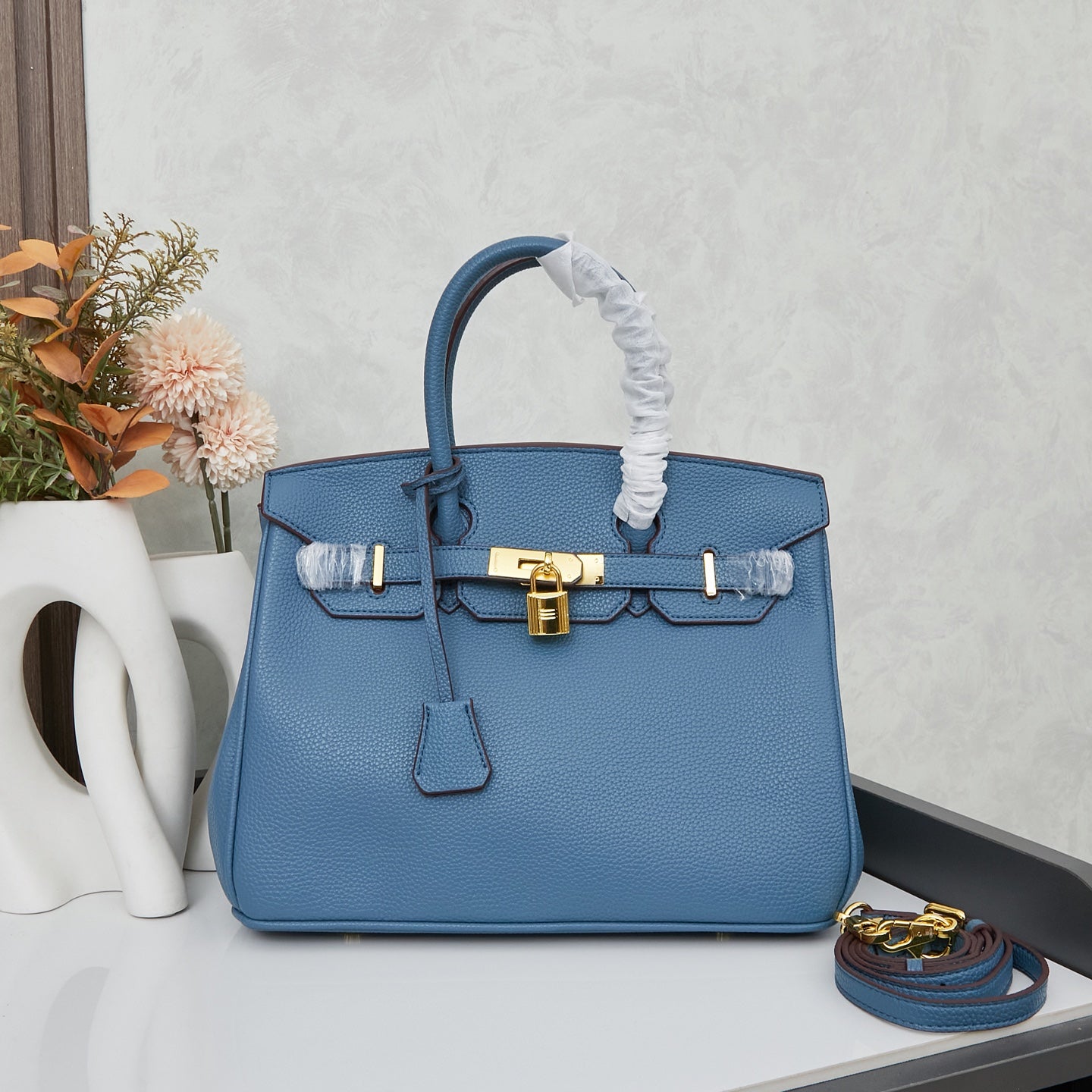 HERMÈS BIRKIN 30 EPSOM GRIS ASPHALT HAND TASTHE - 1:1 HIGH END