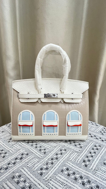 HERMÈS BIRKIN Hermès "Snow" Faubourg Birkin Sellier 30 Neige Matte Alligator Palladium Hardware Limited Edition  - 1:1 HIGH END