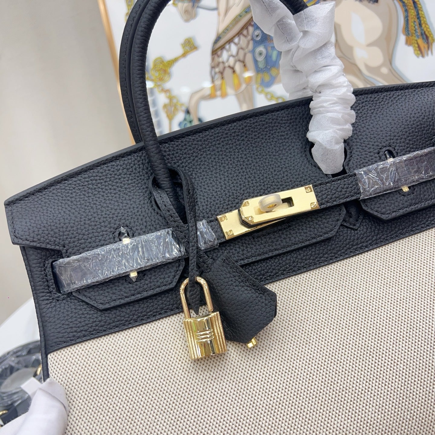 HERMÈS BIRKIN FRAY SWIFT 30CM TASCHE - 1:1 HIGH END