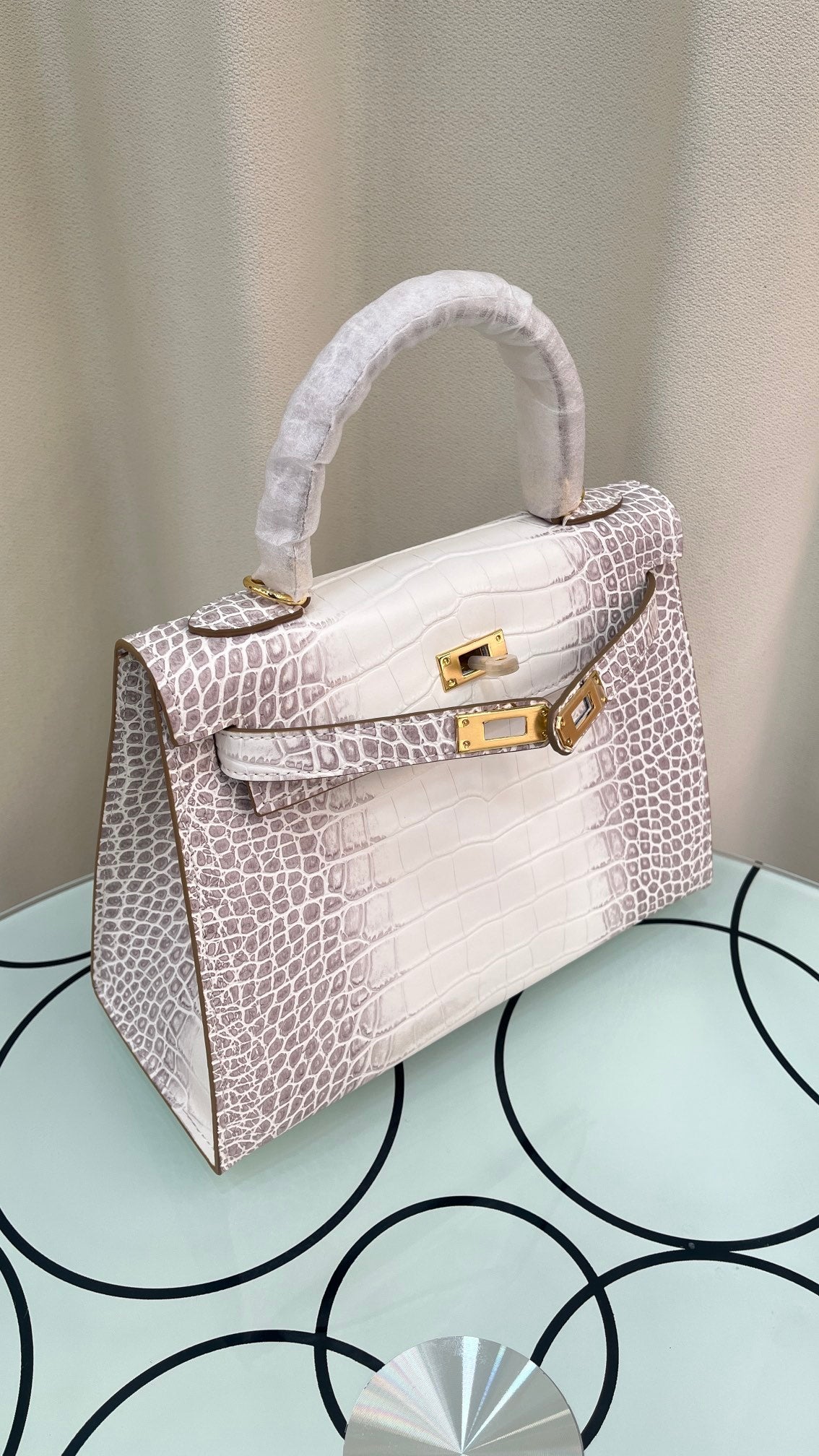 HERMÈS KELLY CROCODILE 25CM  - 1:1 HIGH END