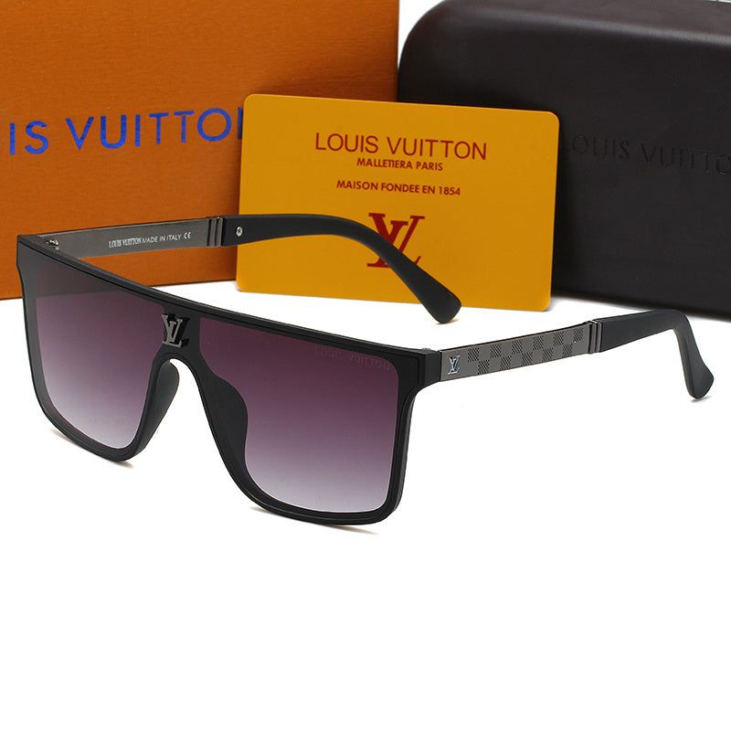 LOUIS VUITTON SHIELD SUNGLASSES – FULL SET – 1:1 HIGH END