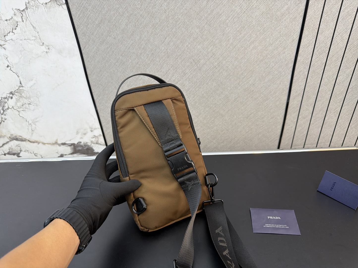 PRADA NYLON CROSSBODY BAG – FULL SET – 1:1 HIGH END