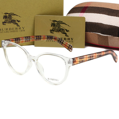 BURBERRY PLAID TEMPLE OPTICAL GLASSES – FULL SET – 1:1 HIGH END
