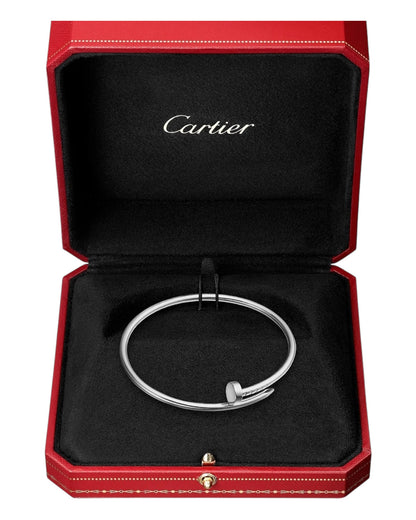 CARTIER NAGEL ARMBAND - SILBER - UNISEX - JUSTE UN CLOU - FULLSET