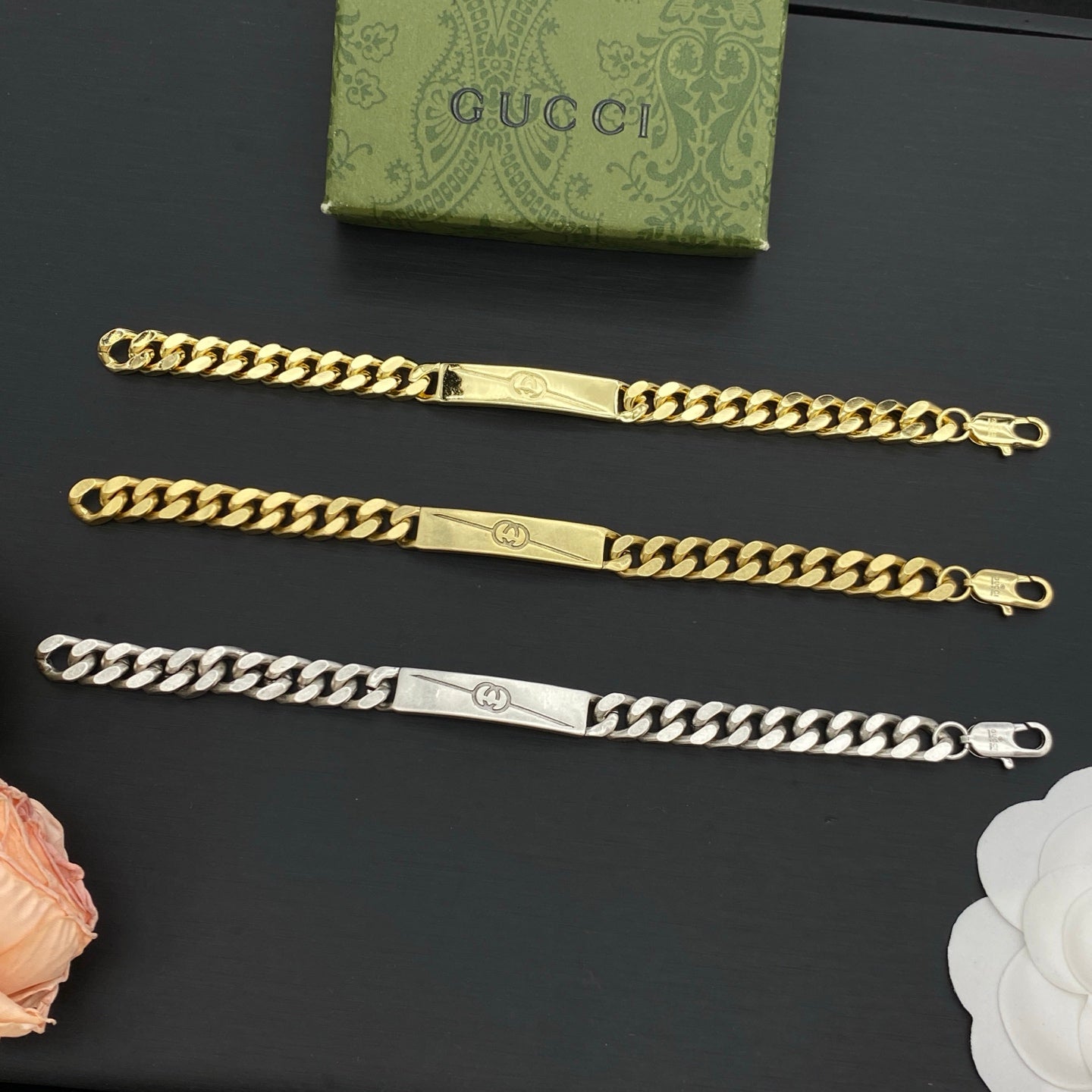 GUCCI DIAGONAL INTERLOCKING G – Full Set - 1:1 HIGH END