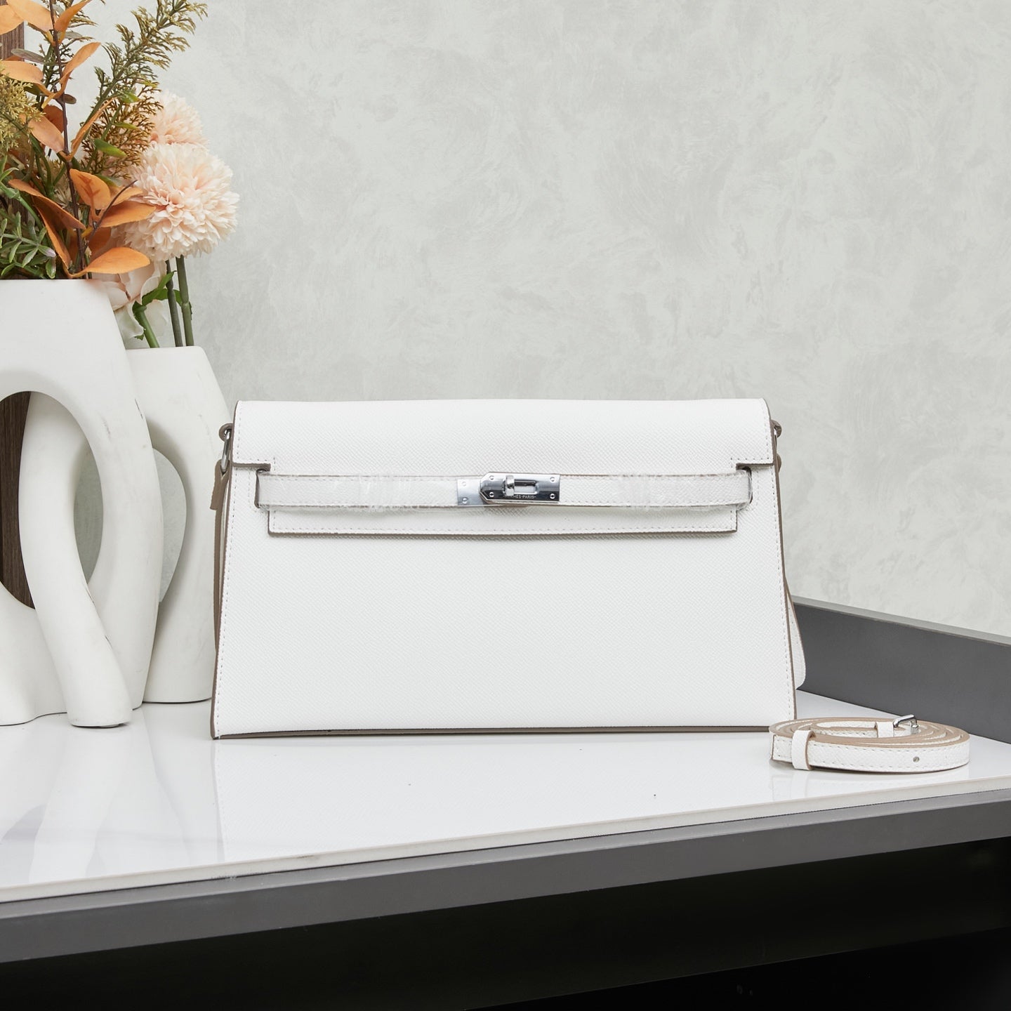 HERMÈS DANSE II EVERCOLOR PALLADIUM HARDWARE GOLD SILVER - 1:1 HIGH END