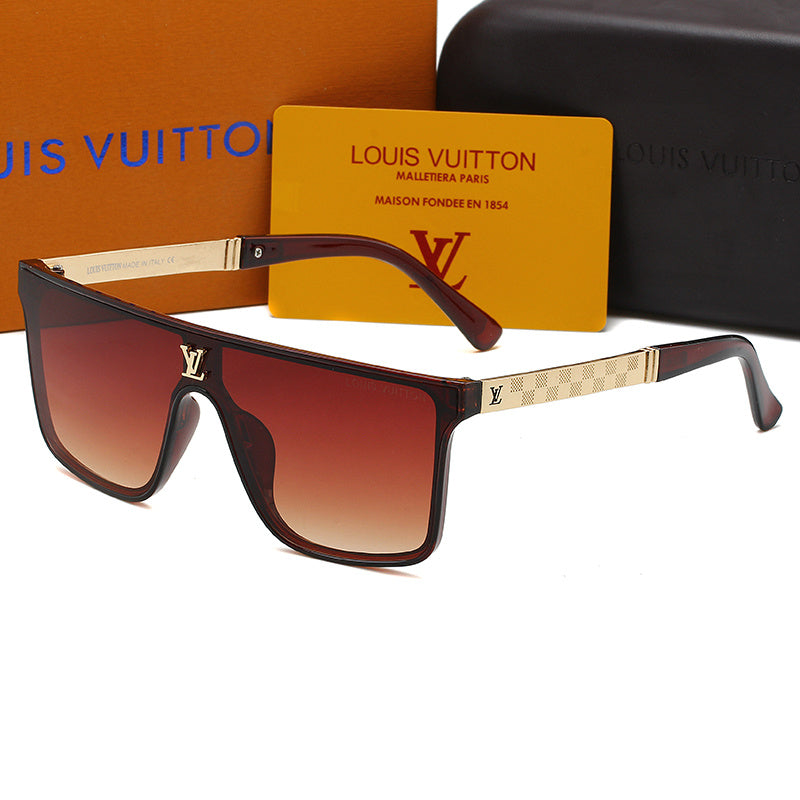 LOUIS VUITTON SHIELD SUNGLASSES – FULL SET – 1:1 HIGH END