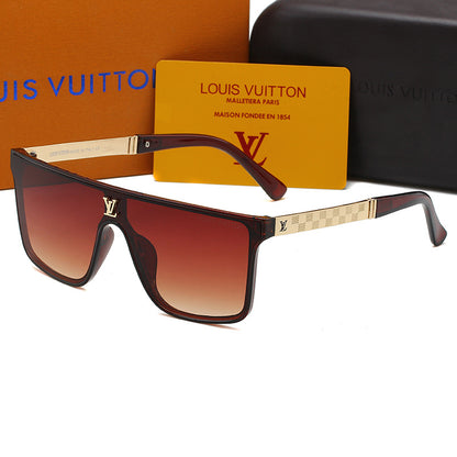 LOUIS VUITTON SHIELD SUNGLASSES – FULL SET – 1:1 HIGH END