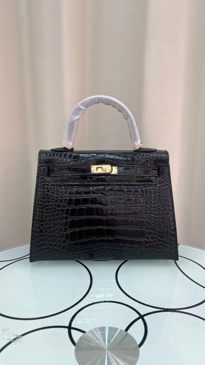 HERMÈS KELLY CROCODILE 25CM  - 1:1 HIGH END