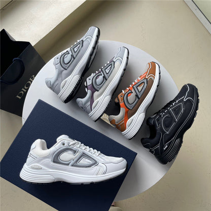 Dior B30 Triple White Sneakers - HIGH QUALITY 1:1