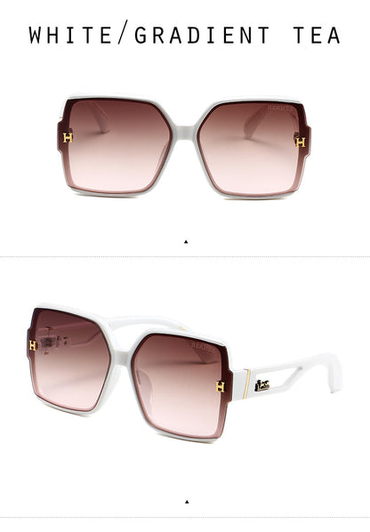 HERMÈS SQUARE FRAME BLACK SUNGLASSES – FULL SET – 1:1 HIGH END