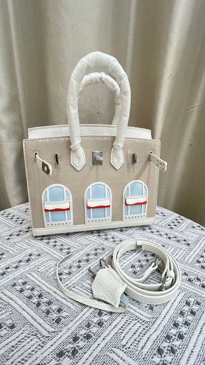 HERMÈS BIRKIN Hermès "Snow" Faubourg Birkin Sellier 30 Neige Matte Alligator Palladium Hardware Limited Edition  - 1:1 HIGH END