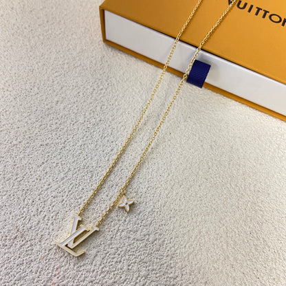 LOUIS VUITTON ICONIC ENAMEL NECKLACE – Full Set  - 1:1 HIGH END