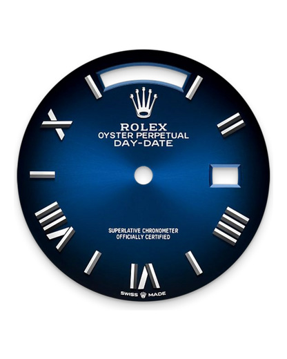 Rolex Day-Date Blue Dial with Roman Numerals, 40mm - U1 FACTORY - AUTOMATIK