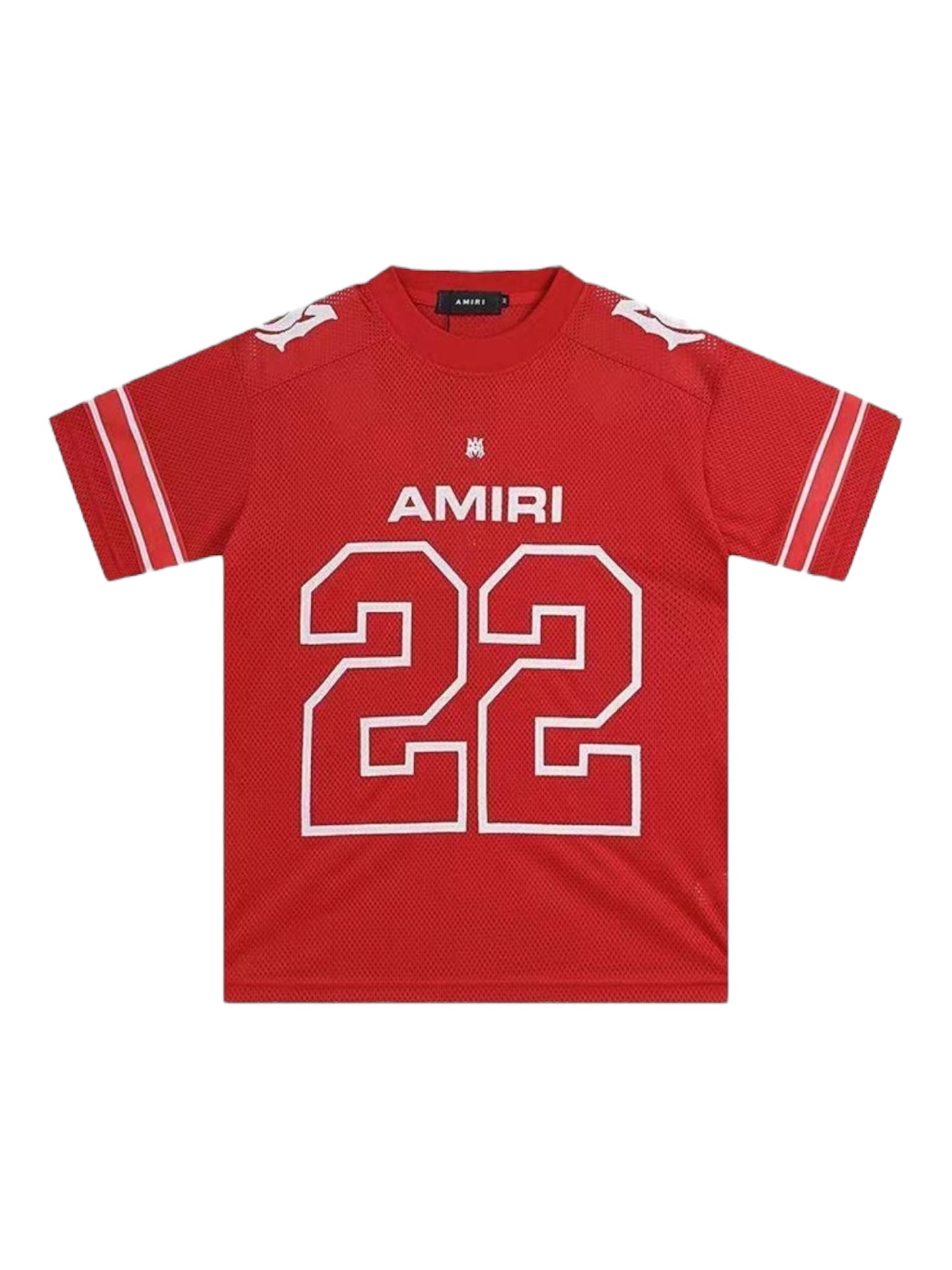 AMIRI TRIKOT JERSEY TSHIRT | HIGH END | ROT , WEIß, SCHWARZ