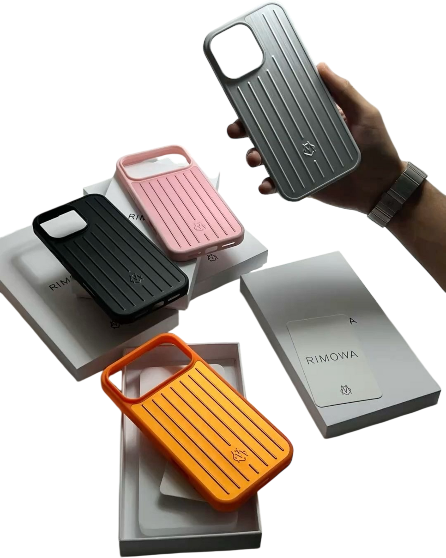 RIMOWA CASE / PHONE CASE - iPhone 13/14/15/16/17 Pro/Max - with box - 1:1 HIGH END