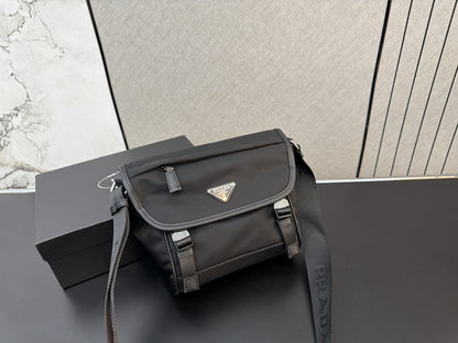 PRADA RE-NYLON SAFFIANO LEATHER SHOULDER BAG – FULL SET – 1:1 HIGH END