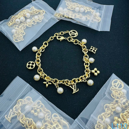 LOUIS VUITTON MONOGRAM BRACELET – Full Set - 1:1 HIGH END