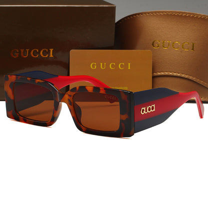 GUCCI RECTANGULAR SUNGLASSES – FULL SET – 1:1 HIGH END