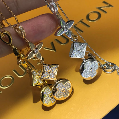 LOUIS VUITTON COLOR BLOSSOM NECKLACE  – Full Set  - 1:1 HIGH END