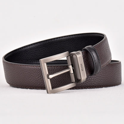 PRADA BUSINESS RETRO PIN BUCKLE LEATHER BELT COLLECTION – FULL SET – 1:1 HIGH END