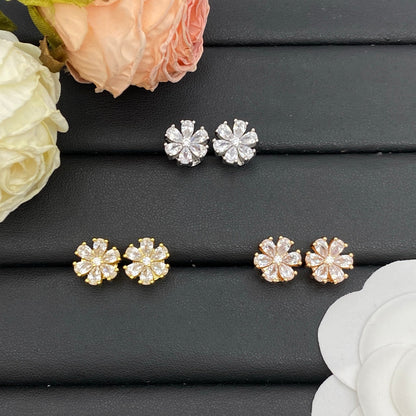 VAN CLEEF & ARPELS DAISY EARRINGS – FULL SET – 1:1 HIGH END