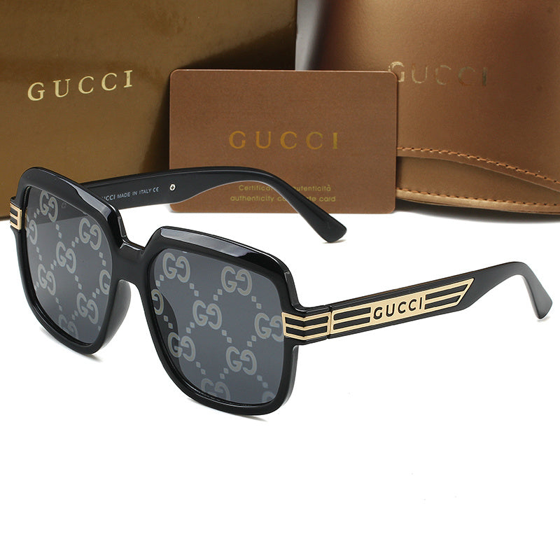 GUCCI GEOMETRIC LOGO SUNGLASSES – FULL SET – 1:1 HIGH END