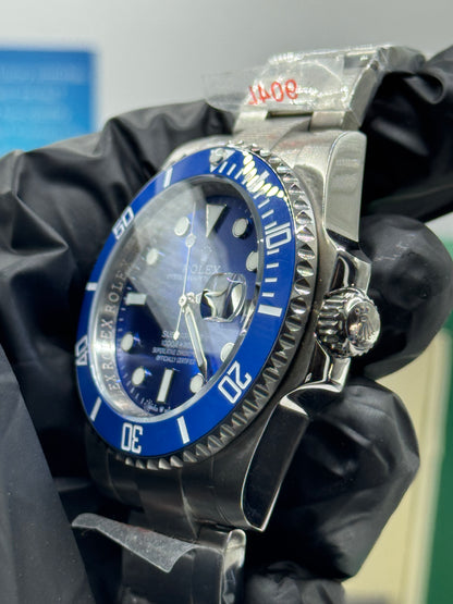 ROLEX SUBMARINER - BLAU - OYSTER - 41MM U1 FACTORY - AUTOMATIK