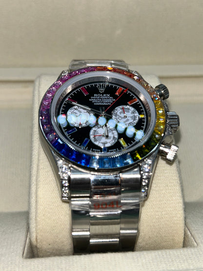 ROLEX DAYTONA RAINBOW ICED 40mm U1 FACTORY - AUTOMATIK