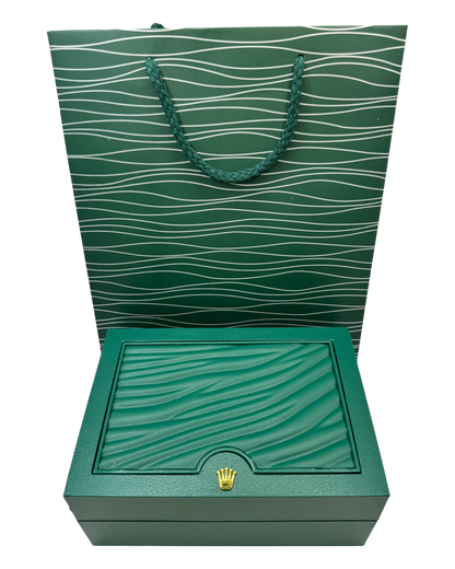 ROLEX BOX / FULLSET MIT PAPIERE UND ZUBEHÖR & TÜTE