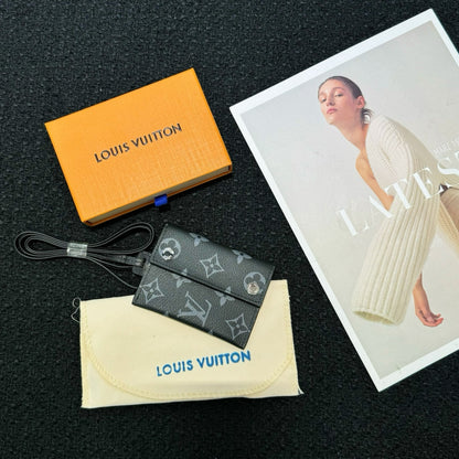 LOUIS VUITTON CARDHOLDER NECKLACE – Full Set  - 1:1 HIGH END