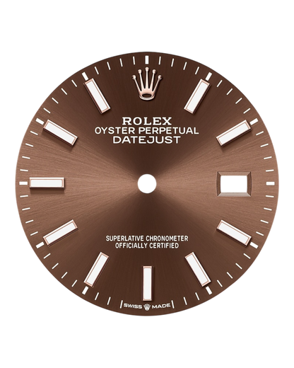 Rolex Datejust Chocolate 36mm Bicolor Rose Jubilee - U1 FACTORY - AUTOMATIK